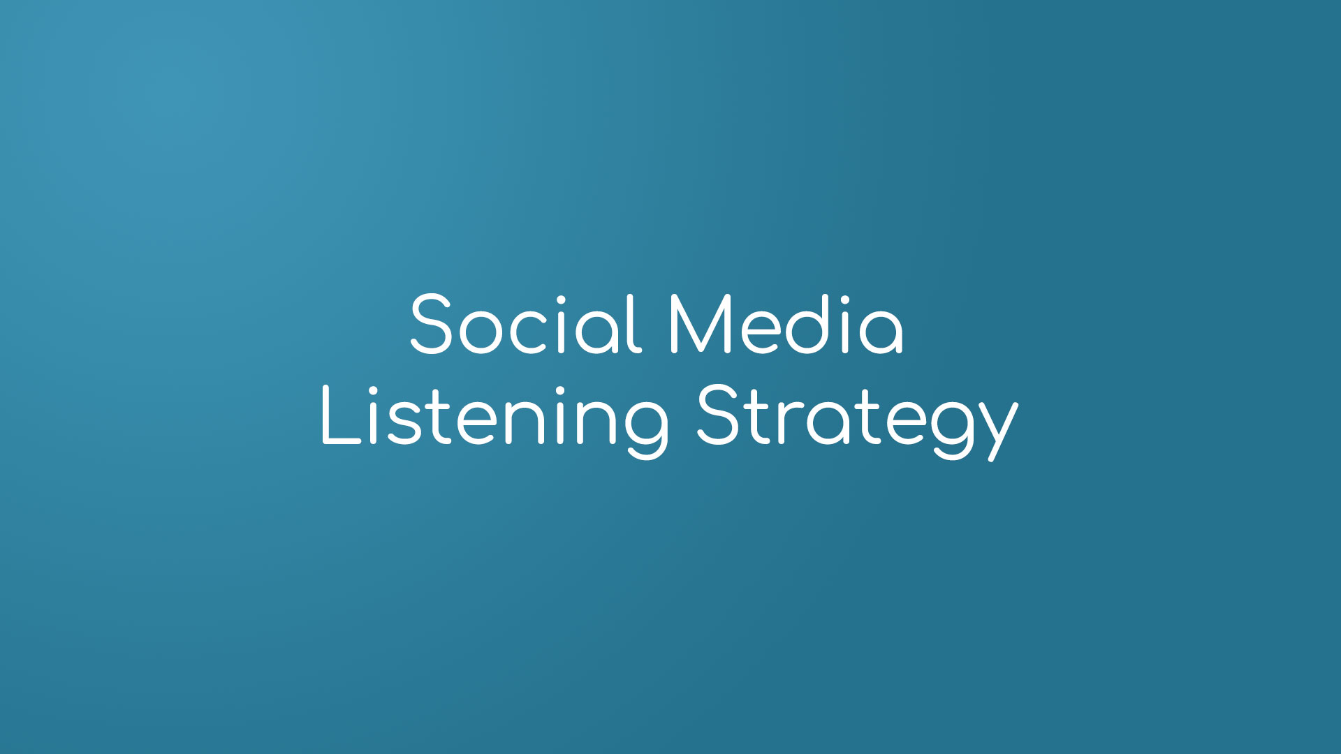 Social Media Listening Strategy | Synthesio